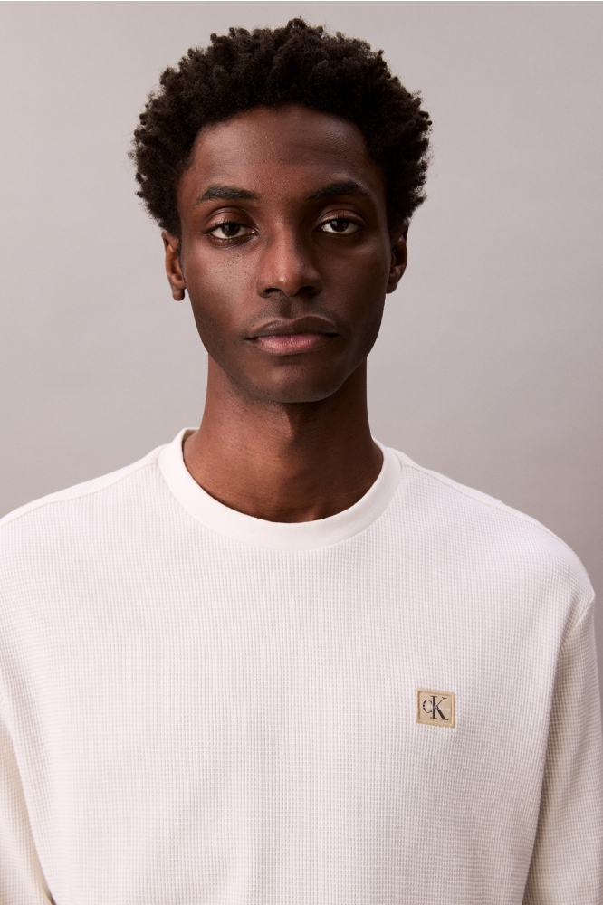 LS WAFFLE BADGE CREW LV040EM217 TOFU